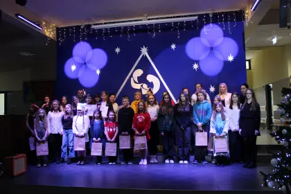 Europejskie śpiewanie w Szkole Podstawowej nr 2