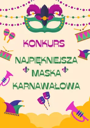 'Najpiękniejsza maska karnawałowa'