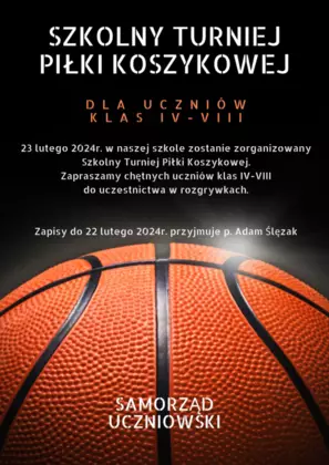 Szkolny Turniej Piłki Koszykowej