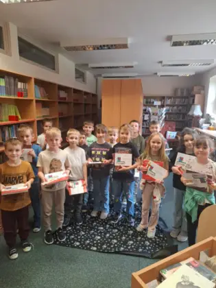 Pasowanie na Czytelnika w SP2