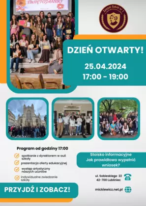 Dzień otwarty w Mickiewiczu