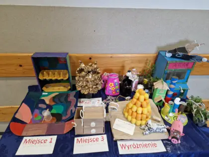 Rozstrzygnięcie konkursu 'UPCYKLING - drugie życie rzeczy'