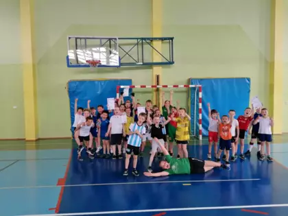 Turniej Halowej Piłki Nożnej w naszej szkole