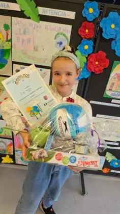 Sukces naszej uczennicy w miejskim konkursie plastycznym! 