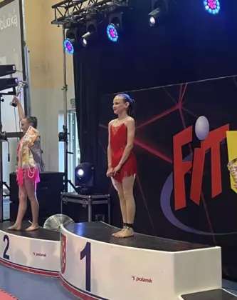 Z Lublińca na szczyt! Nasza uczennica Olga Mistrzynią Polski w FitKid