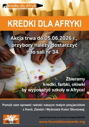 Kredki dla Afryki!