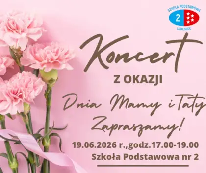 Koncert z okazji Dnia Mamy i Taty
