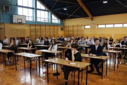 Egzamin gimnazjalny w SP2