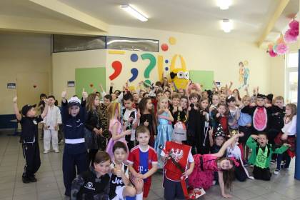 Zabawa Karnowałowa klas 1, 2