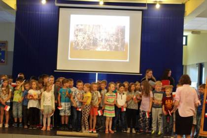 Święto Konstytucji 3 Maja - apel dla klas I i IV