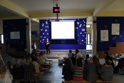 Europejskie śpiewanie w Szkole Podstawowej nr 2