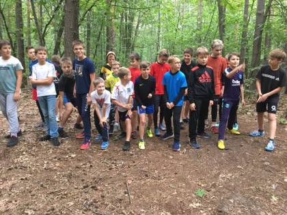 Szkolne zawody w biegach przełajowych