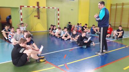 Poniedziałkowe zajęcia sportowe