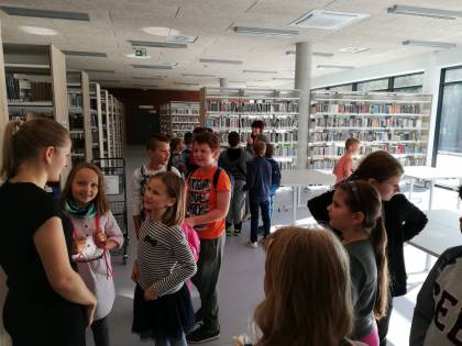 Odwiedziny biblioteki