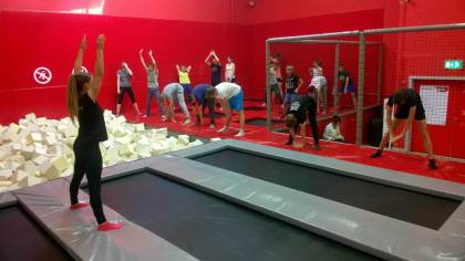 WF na trampolinach
