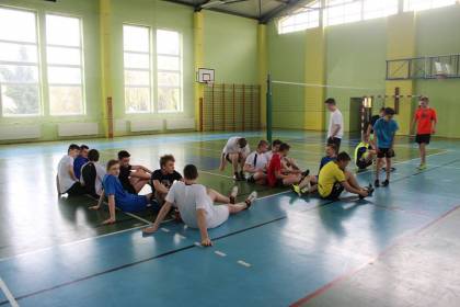 Międzyklasowy Turniej Piłki Siatkowej Chłopców