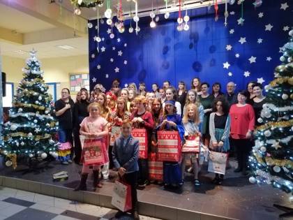 Europejskie śpiewanie w Szkole Podstawowej nr 2