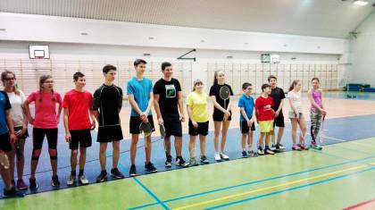 Zawody Rejonowe w Badmintonie