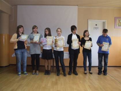 VII Powiatowy Konkurs Ortograficzny dla gimnazjalistów