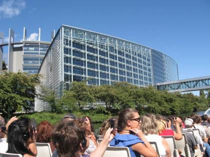 Młodzież z Lublińca w Strasburgu