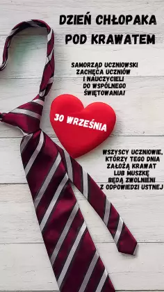 Dzień Chłopaka pod krawatem!