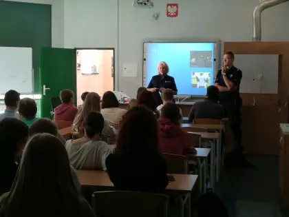 Zajęcia z udziałem KPP