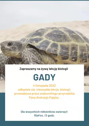 Żywa lekcja biologii