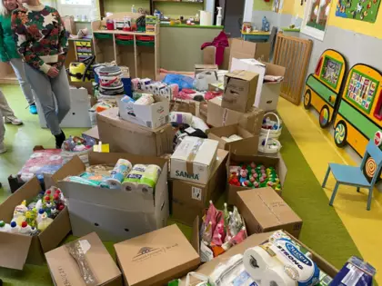 Dary ze zbiórki w Żłobku w Głuchołazach