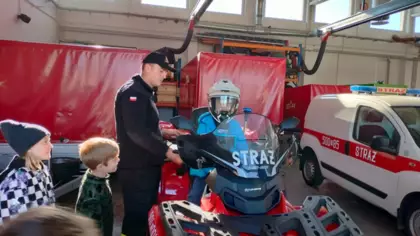 Z wizytą u strażaków