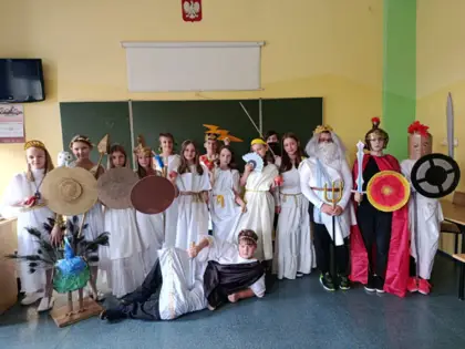 Aktywna lekcja historii pt. „Bogowie starożytnej Grecji”