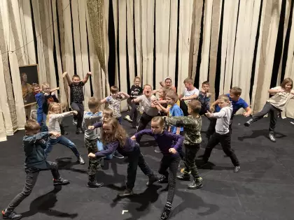 Wyjazd klas drugich do Teatru Lalki i Aktora w Opolu