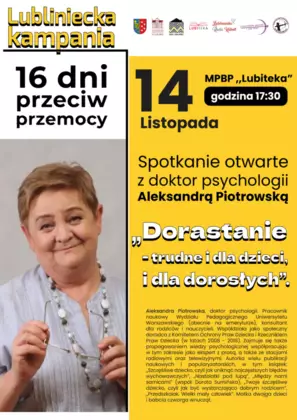 „Dorastanie – trudne i dla dzieci, i dla dorosłych'
