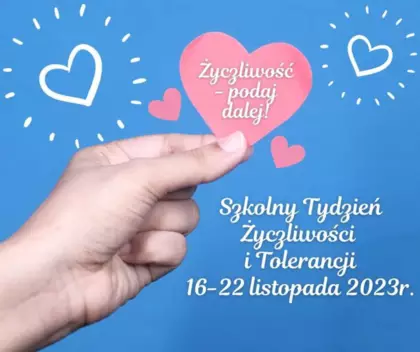 Szkolny Tydzień Życzliwości i Tolerancji
