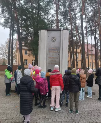 Wycieczka po miejscach pamięci w Lublińcu
