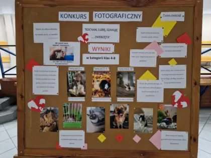 Szkolny Konkurs Fotograficzny 'Kocham, lubię, szanuję ... zwierzęta' - wyniki