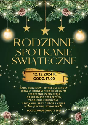RODZINNE SPOTKANIE ŚWIĄTECZNE