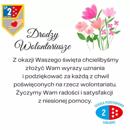 Drodzy Wolontariusze